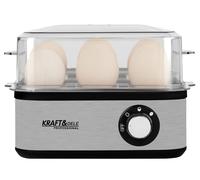 KRAFT&DELE KD4118 Eierkocher Elettrico 8 Uova 500W Eierdämpfer 3 Livelli