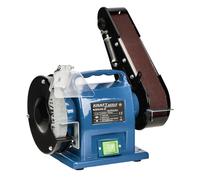KRAFT DELE Levigatrice a Nastro 1800W Per Pietra Disco Per Affilare 2-in-1