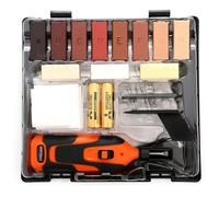 KRAFT DELE Set Riparazione Per Legno, Laminato E Parquet, Cera Per Graffi
