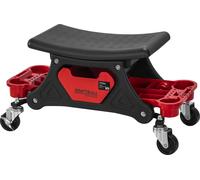 KRAFT DELE Werkstatthocker Rollhocker Montagesitz Rollbrett, con Portautensili