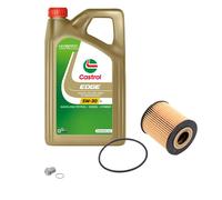 KRAFT Filtro Olio 5 L Castrol Titanium FST 5W-30 LL Per Volvo V70 I 2.4