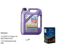 KRAFT Filtro Olio 5 L Liqui Moly Leichtlauf High Tech 5W-40 Per Daihatsu