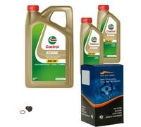 KRAFT Filtro Olio 7 L Castrol EDGE 5W-30 Per Mazda 3 1.6 1.4 2
