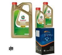 KRAFT Filtro Olio 7 L Castrol EDGE 5W-30 Per Subaru Forester 2.0 AWD