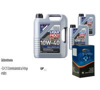 KRAFT Filtro Olio 7 L Liqui Moly Leichtlauf 10W-40 Per Suzuki SX4 S-Cross