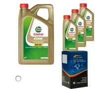 KRAFT Filtro Olio 8 L Castrol EDGE 5W-30 Per Hyundai IX35 1.7 CRDi i30