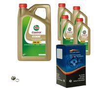 KRAFT Filtro Olio 9 L Castrol EDGE 5W-30 Per Subaru Forester 2.0 AWD 2.5