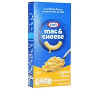 Kraft Mac & Cheese Macaroni Confezione da 10 x 206 Gram | Salsa cremosa al formaggio e maccheroni arricchiti | Facili, perfetti per pasti veloci con adesivi Kajal Sticker