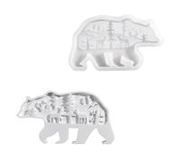 Kraft Polar in silicone resistente multiuso resistente per la casa, artigianato portatile per l'artista portatile di supporto dell'orso