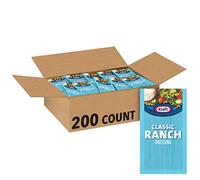 Kraft Ranch Salad Dressing, 0.4375-Ounce Single Serve Pouches (Pack of 200)