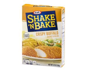 Kraft Shake 'N Bake Crispy Buffalo Seasoned Coating MIx 135g (4.75oz) - American Import …