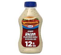 Kraft Smoky Hickory Bacon aromatizzato Aioli, bottiglia da 340 g