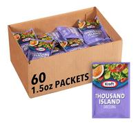 Kraft Thousand Island Salad Dressing, 1.5-Ounce Pouches (Pack of 60)