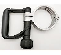 Kraftfeld Maniglia Ø 95 mm morsetto manico compatibile con / ricambio per: Bosch Stemmhammer GSH 16-28, GSH 16-30 ecc. macchine con attacco (collo), diametro 95 mm