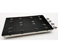 Kraftfeld Scarpa abrasiva 80 x 130 per Festool RS 400, DTS 400, RTS 400 come piastra abrasiva SSH-STF, piatto di ricambio, piastra in velcro, attacco in velcro