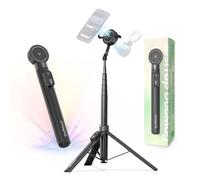 KraftGeek JustTap - Treppiede magnetico per mani su entrambi i lati, colore: Nero