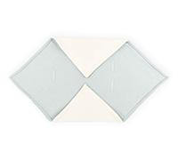 KraftKids - Coperta per ovetto in mussola con pois dorati su verde, 100 x 100 cm, in pile caldo