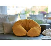 KraftKids Cuscino per allattamento a nido d'ape, con motivo a nido d'ape, per gravidanza, 190 cm, con bordi esterni, con micro perle di EPS, con certificato di certificazione TÜV Rheinland