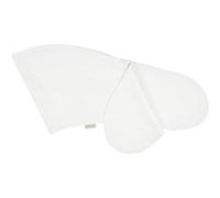 KraftKids - Federa per cuscino da allattamento in lino leggero e verde, lunghezza bordo esterno 190 cm, con amore realizzato a mano nell'UE