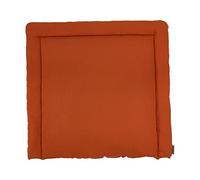 KraftKids Materassino per fasciatoio in doppia creetta, colore rosso autunno, 75 x 70 cm (larghezza x profondità), cuscino per fasciatoio