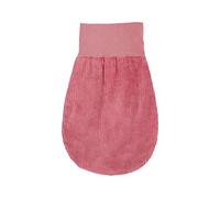 KraftKids Sacco nanna in velluto a coste largo, colore rosa, per l'autunno/inverno, in mussola di cotone e pile caldo, disponibile in due misure