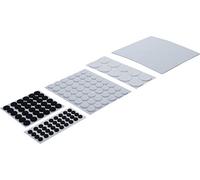 Kraftmann - 131 Feltrini Assortiti E Adesivi