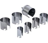 Kraftmann 3904 - Sega A Tazza Forza Shirtzshop, Diametro 26-63 Mm, Profondità 50 Mm, 7 Pezzi
