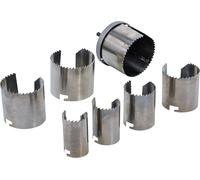 Kraftmann 3904 - Sega A Tazza Forza Shirtzshop, Diametro 26-63 Mm, Profondità 50 Mm, 7 Pezzi