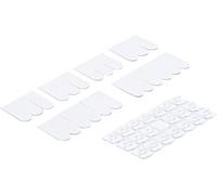 Kraftmann 80899, assortimento di Clip Decorative, Trasparenti, 20 Pezzi