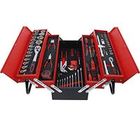 BGS Do it yourself Valigetta portautensili in metallo, incl. assortimento di utensili, 86pz. Quantità:1