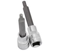 Kraftwerk 336010 1/2'' Chiave a bussola a giravite esagonale 10 mm, 100 mm