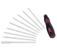 Kraftwerk 4135 10pz. Giravite a cricchetto reversibile