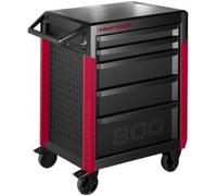 Kraftwerk Tools 101.415.000 PRO LINE Carrello di officina PT800 5 cassetti