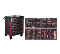 Kraftwerk Tools 102.417.004 PRO LINE Carrello da officina PT800 7 cassetti 220 pz.