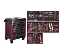 Kraftwerk Tools 102.417.006 PRO LINE Carrello da officina PT800 7 cassetti 274 pz.