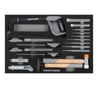 Kraftwerk Tools 105.102.016 Cassetto Utensile a percussione / utensile da taglio /27-pz.