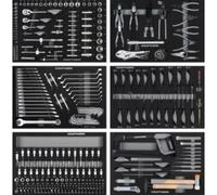 Kraftwerk Tools 105.102.099 Set di utensili EVA 301 pezzi.