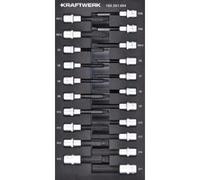 Kraftwerk Tools 105.301.004 1/2'' Bussola esagonale multi-dente Ribe 21-pz. Inlay 20x40