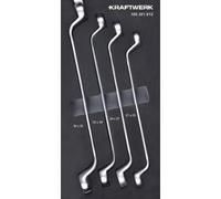Kraftwerk Tools 105.301.012 Set chiavi poligonali doppie 4 pz. Inlay 20x40