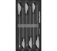 Kraftwerk Tools 105.301.017 Cacciaviti lunghi a slot esagonale 6-pz. Inlay 20x40