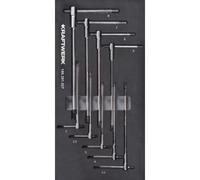 Kraftwerk Tools 105.301.027 Bussola esagonale con impugnatura a T 9-pz. Inserto 20x40