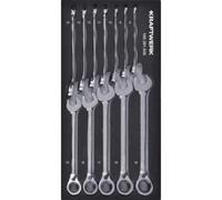 Kraftwerk Tools 105.301.030 Set di cricchetti ad anello 12-pz. Inlay 20x40