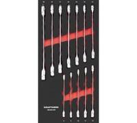 Kraftwerk Tools 105.401.018 Set di chiavi combinate a cricchetto 12 pz. Inlay 20x40