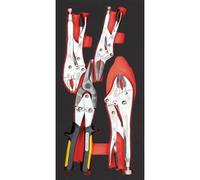 Kraftwerk Tools 105.401.023 Pinza a serraggio / cesoia per lamiera 4pz. Inlay 20x40