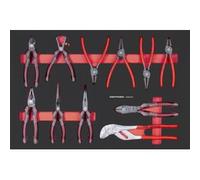 Kraftwerk Tools 105.502.027 PRO LINE EVA Set di pinze 60x40 11 pz.