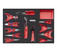 Kraftwerk Tools 105.502.031 Set di pinze KNIPEX EVA3 12 pz. 60x40 cm