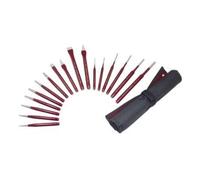 Kraftwerk Tools 1374 17pz- Set completo cacciaspine + scalpelli verniciati
