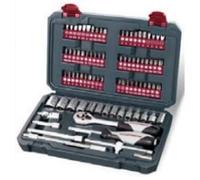 Kraftwerk 204.101.001 - Set di chiavi a bussola 1/4"