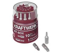 Kraftwerk Tools 2780 11pz- 1/4'' Box inserti TX+PZ+EX