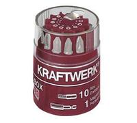Kraftwerk Tools 2783 11pz- 1/4'' Box inserti TX+PZ+PH+EX
